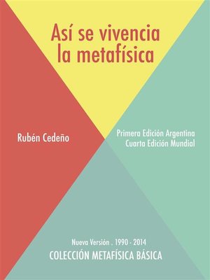 Así se vivencia la Metafísica